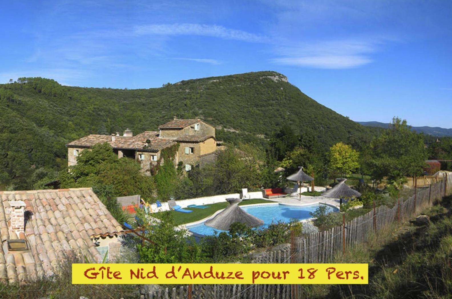 Villa Mas Suéjol à Anduze Extérieur photo