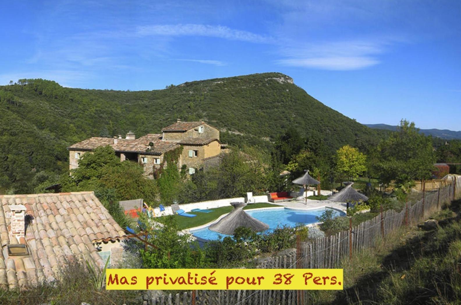 Villa Mas Suéjol à Anduze Extérieur photo